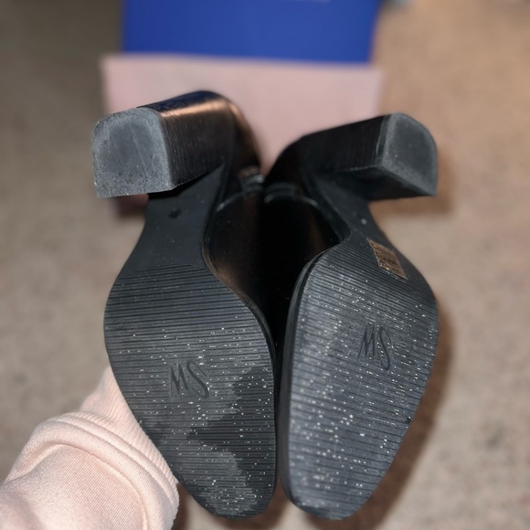 Stuart Weitzman Black Leather Booties - Picture 3 of 5